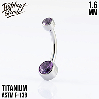 Банан Mia Mini Violet 1.6 мм (14 G)